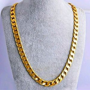 18K Gold plated Necklace for Men and Women.